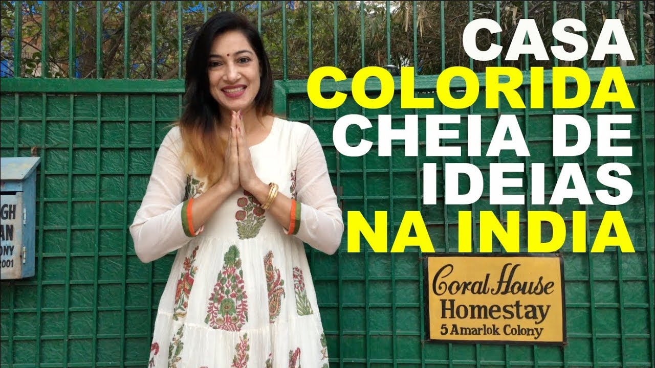 CASA COLORIDA CHEIA DE IDEIAS NA INDIA - AGRA - CIDADE DO TAJ MAHAL