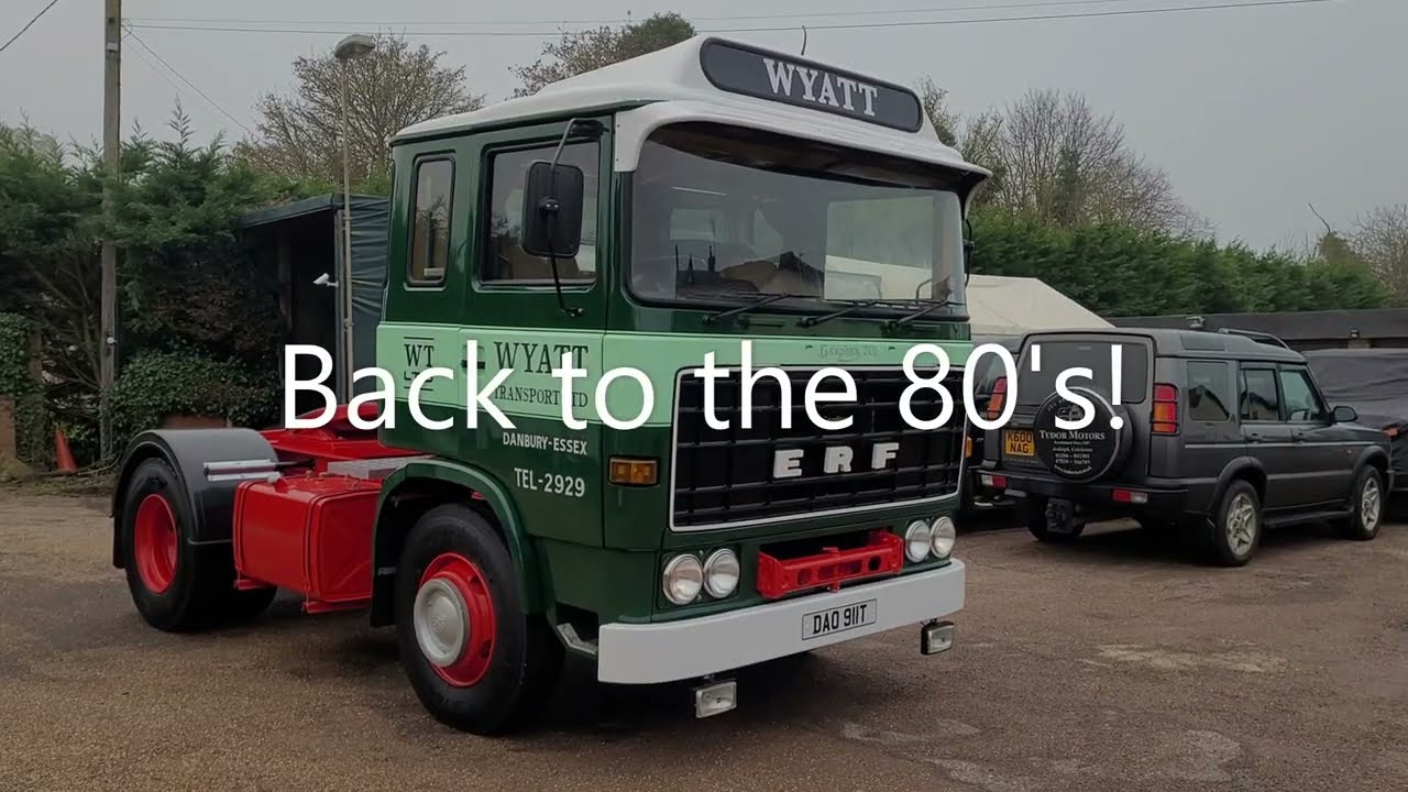 ERF B Series restoration Gardner 6LXC David Brown 6 speed / Eaton 2 speed