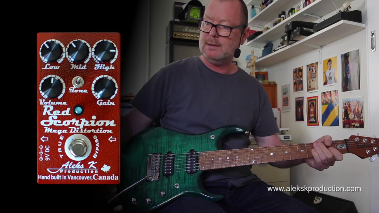 Aleks K Production: RED SCORPION Mega Distortion V2 (EBMM JP15-7)