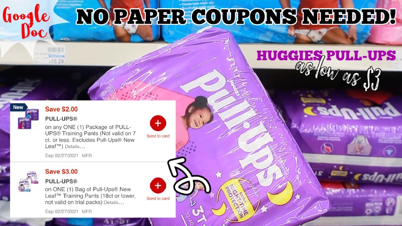 ONLY $3 PULL-UPS DIAPERS 👶🏻 | CVS DIGITAL COUPONS ONLY BREAKDOWNS *2/14 - 2/20
