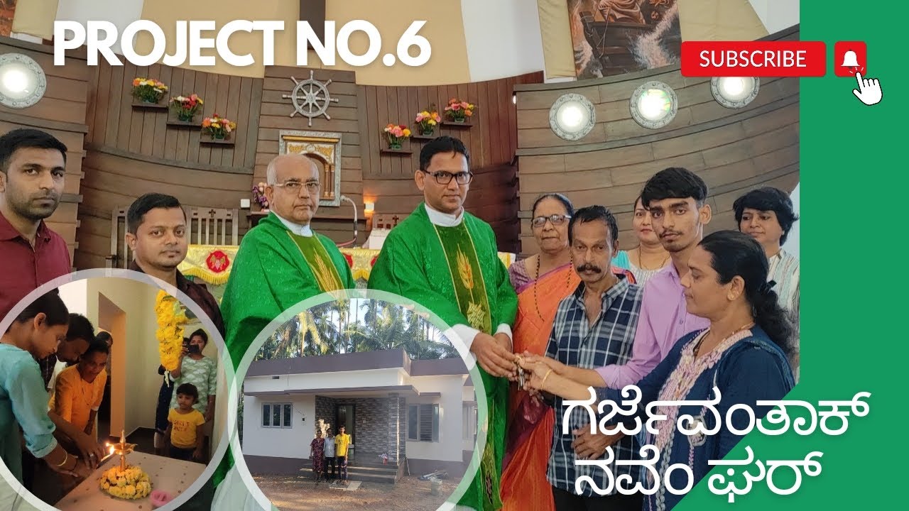 Project 6 | New house blessing | MANJESHWAR church |