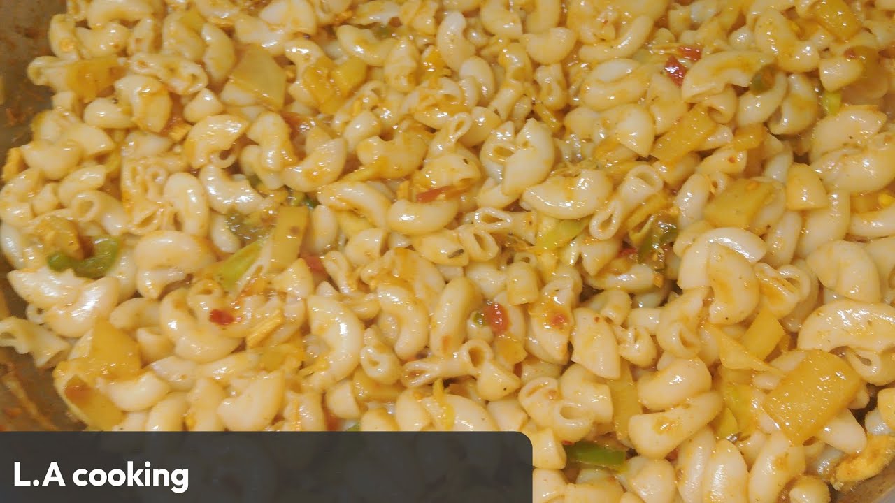 Super Saucy Spicy Chicken Macaroni _ Saucy Chicken Macaroni _ Cooking Channel _ L.A Cooking Channel