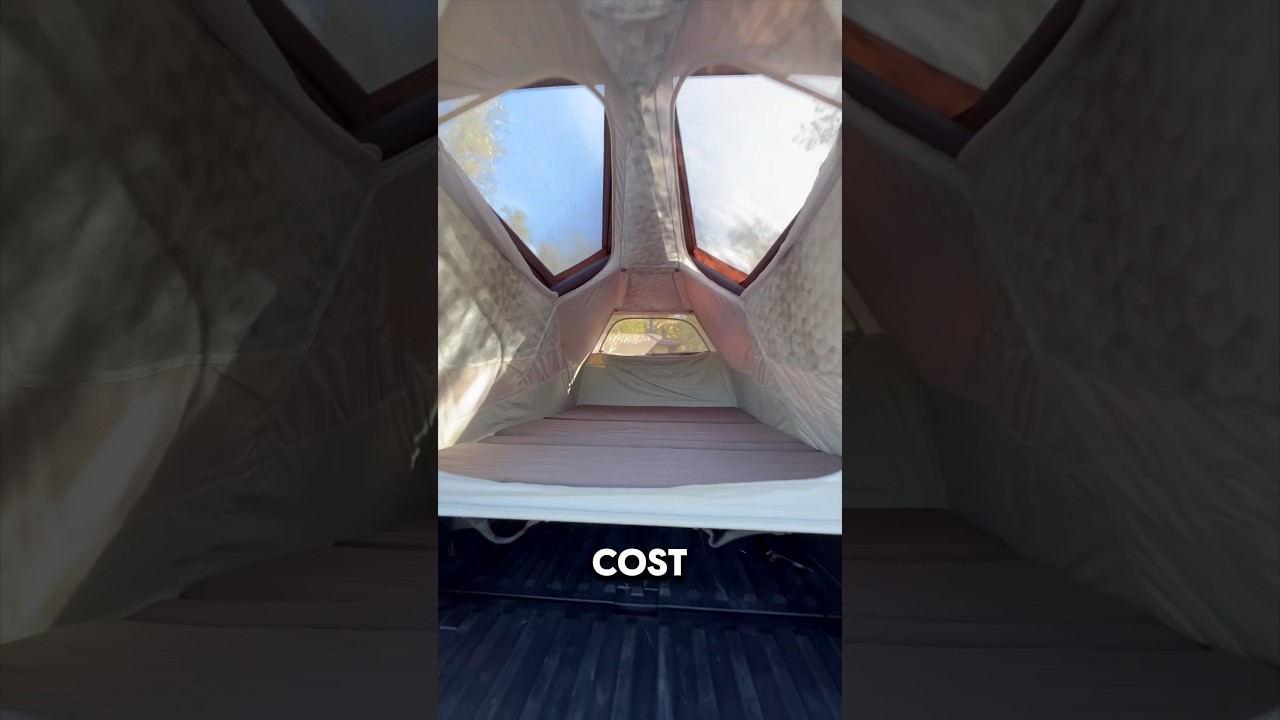 NEW Tesla Cybertruck Basecamp Tent!