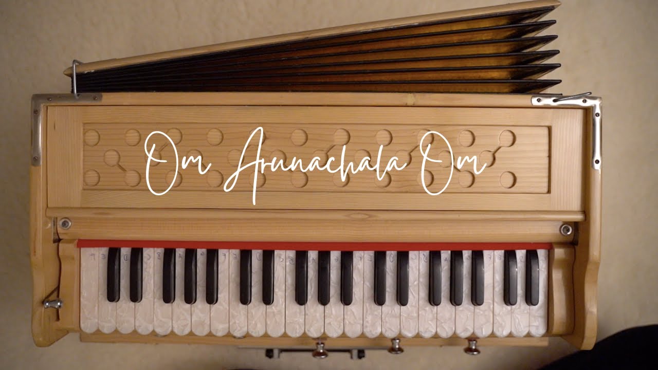 Om Arunachala Om - Mooji Mala Music / Harmonium Akkorde / Tutorial mit Akkorden & Text/ Mantra/ Siva