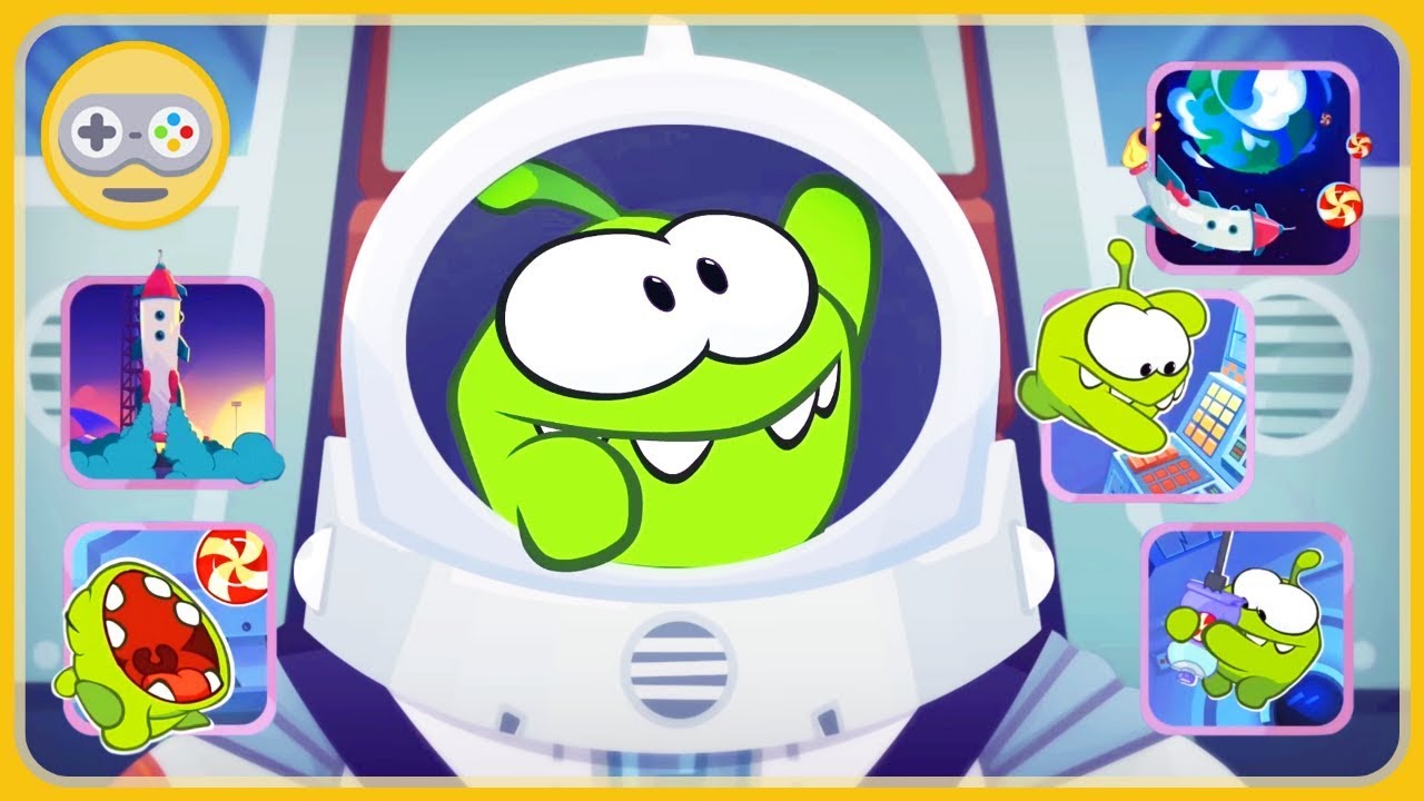 Детский уголок|Kids'Corner Ам Ням мини игры про космос - Летаем на ракете. Пробуем космическую еду