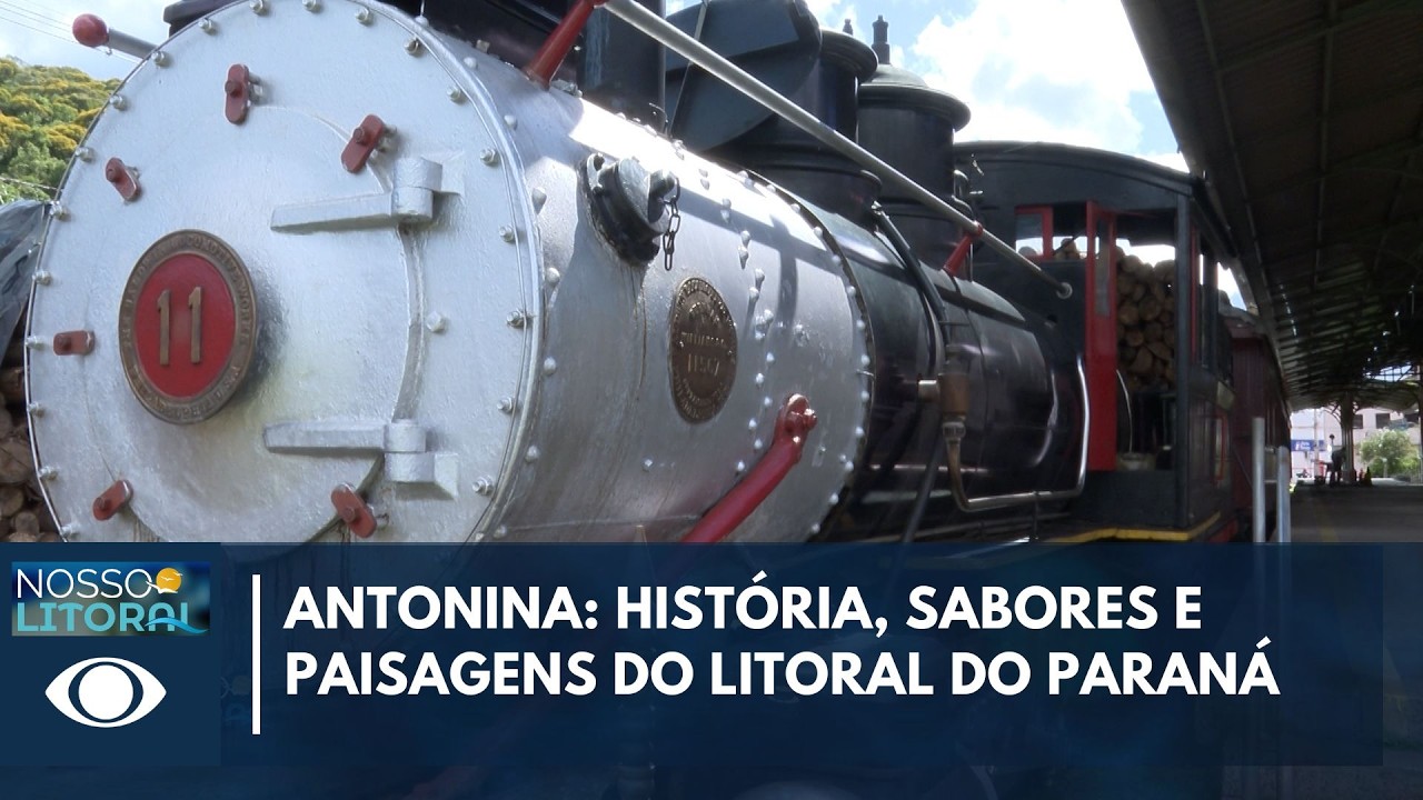 A HISTÓRIA FERROVIÁRIA QUE IMPULSIONOU O CRESCIMENTO DE ANTONINA - NOSSO LITORAL