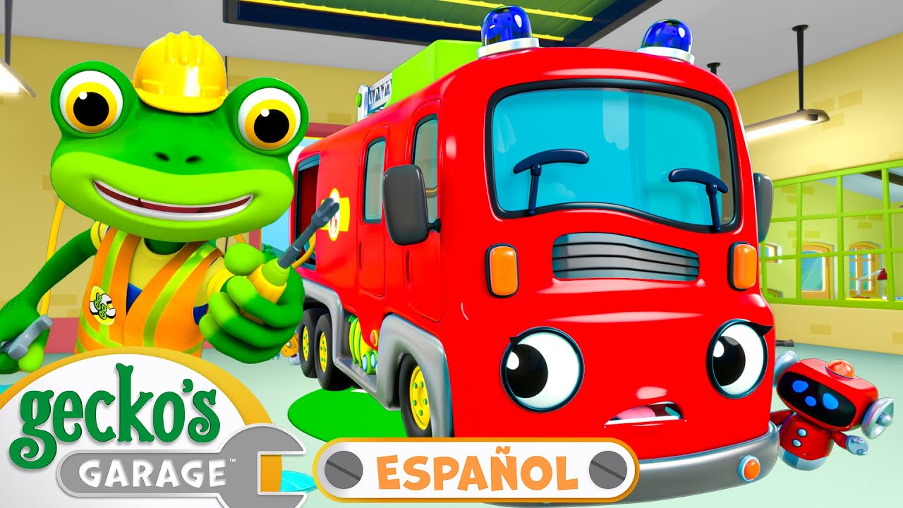Fiona Sin Agua | Garaje de Gecko en Español | Dibujos animados