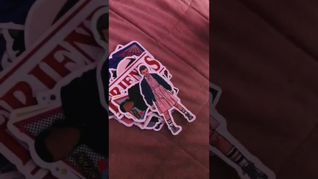 Stranger things stickers #shorts #strangerthings #strangerthings4 #strange #stranger