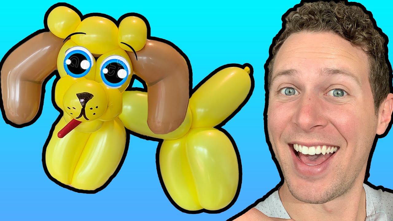 How to Make a Balloon Dog - Balloon Twisting Tutorial