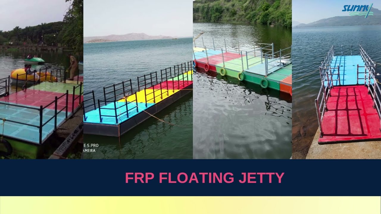 FRP Floating Jetty for sale in India