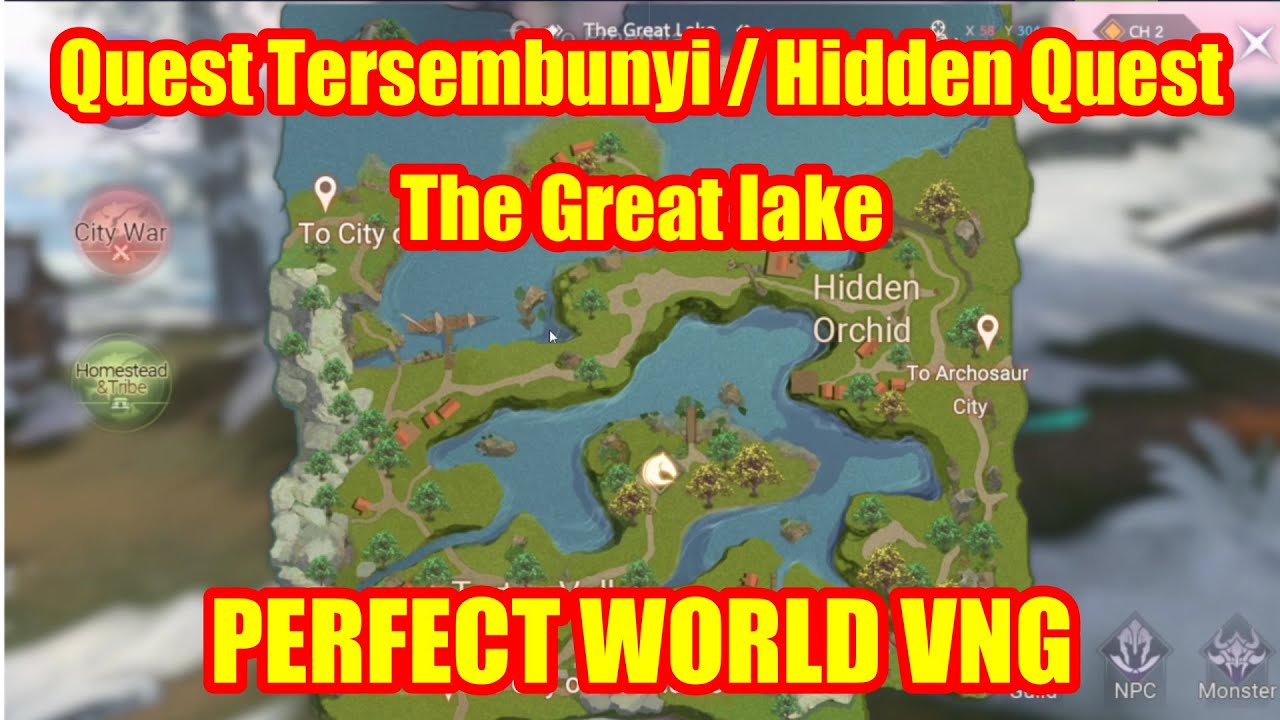 Perfect World VNG Mobile | Hidden Quest The Great lake