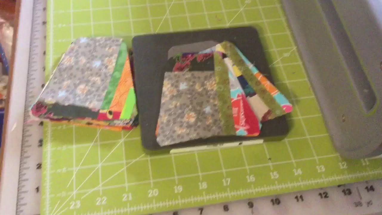 Tumbler Crumb Quilt Assembly