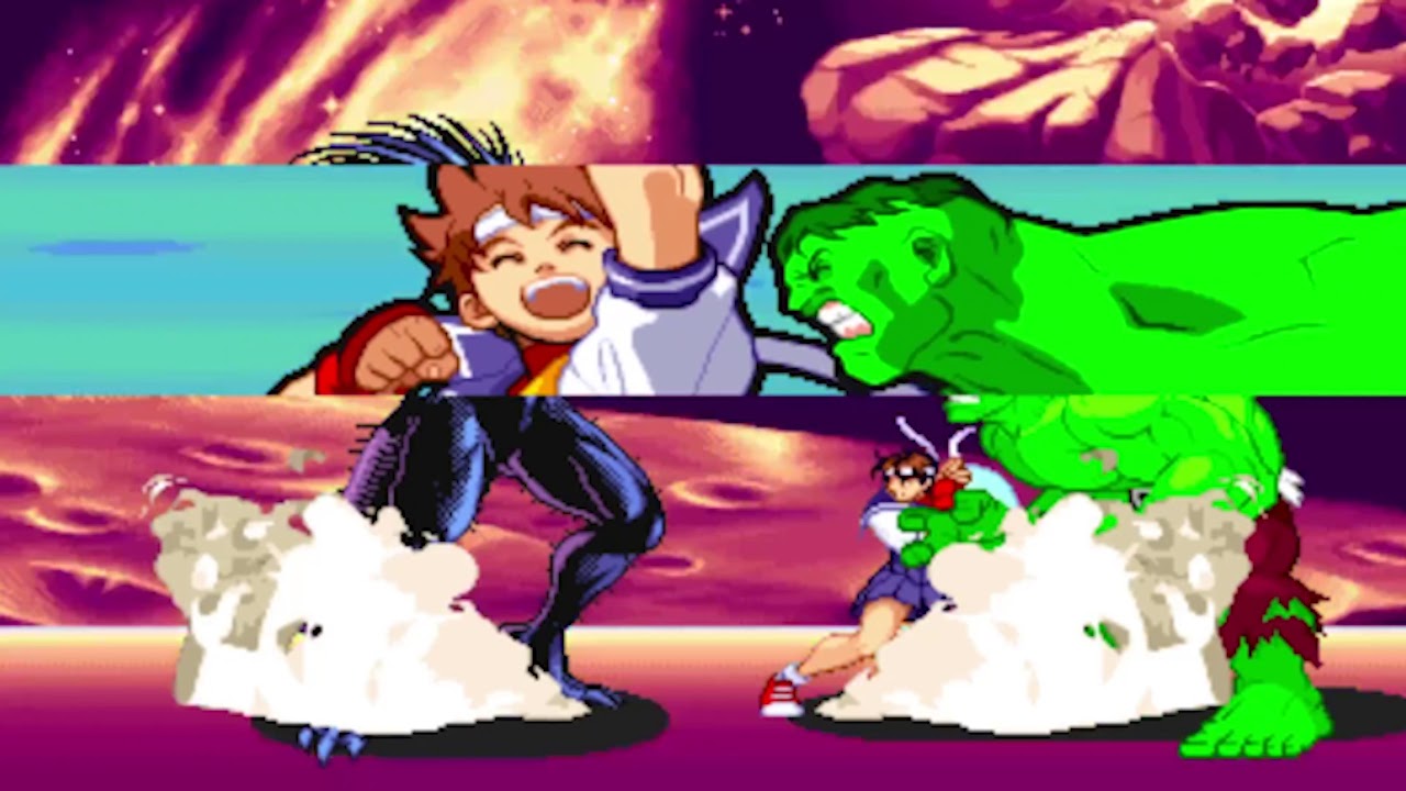 Capcom Fighting Game Intros (1987-2018)