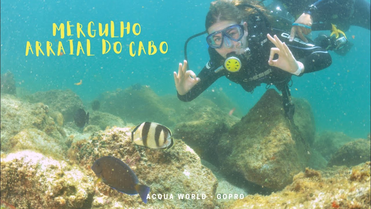 MERGULHO ARRAIAL DO CABO RJ - Acqua World GoPro