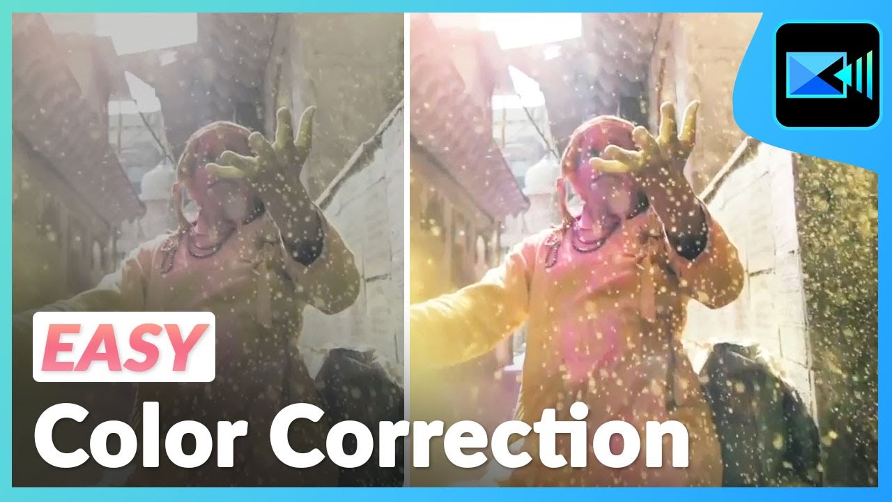 3 Quick & Easy Color Correction Tips for Beginner | PowerDirector Tutorial
