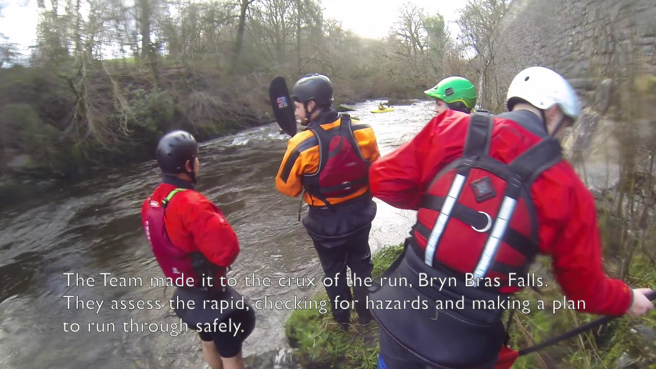 River Conwy Whitewater Kayaking Leadership Skills