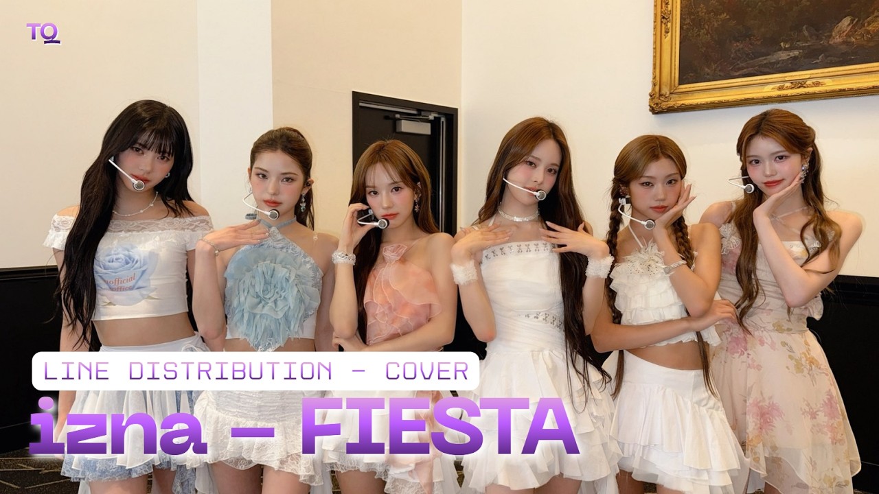 izna 이즈나 - FIESTA (by IZ*ONE) - Line Distribution