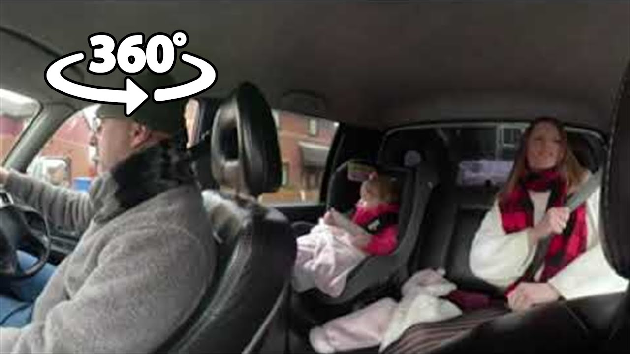 360 VR - Driving to Morrisons in our Mitsubishi L200
