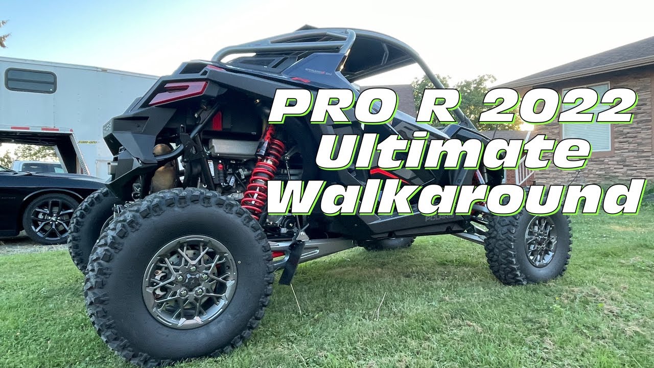 2022 Polaris RZR PRO R Ultimate Walk-around feedback and start up!