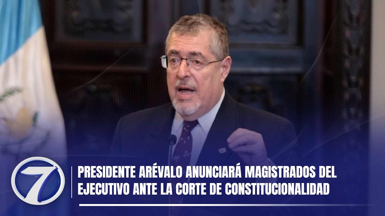 Presidente Arévalo anunciará magistrados del Ejecutivo ante la Corte de Constitucionalidad