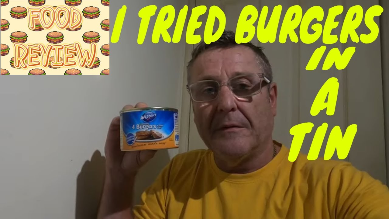 Westlers Burgers In Onion Gravy In A TIN FOOD REVIEW