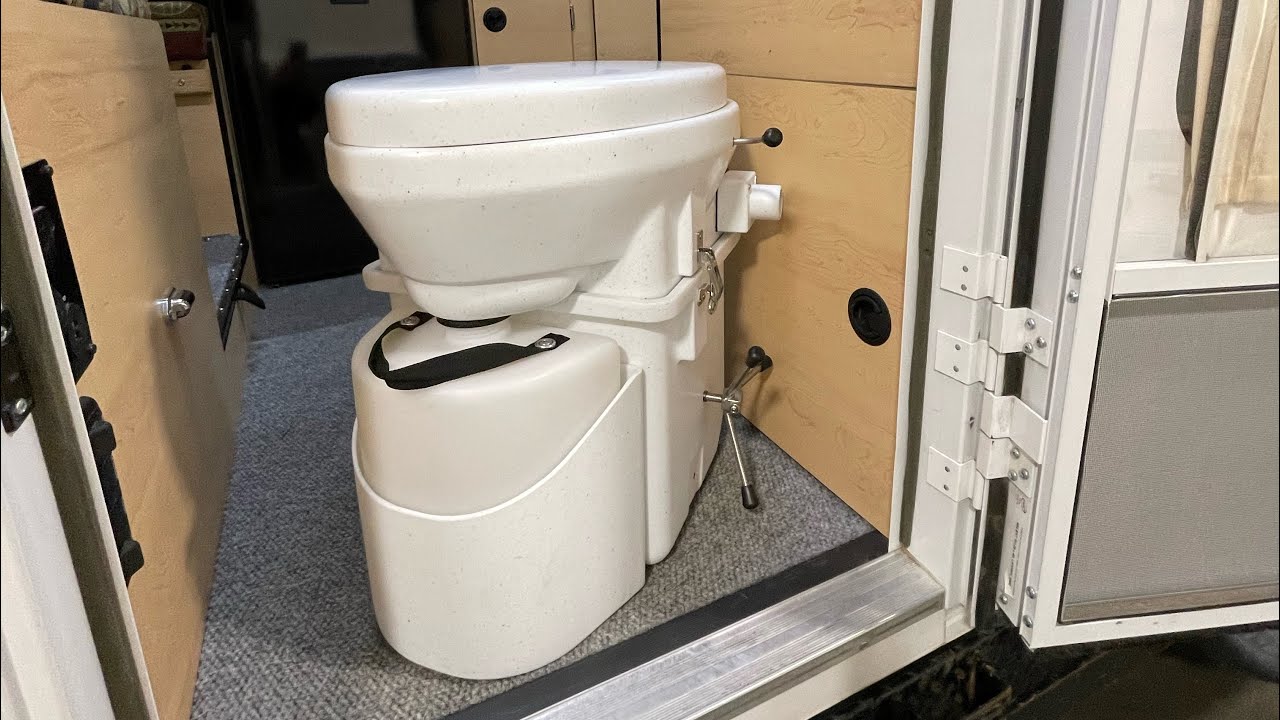 How to install a composting toilet into a four wheel camper!