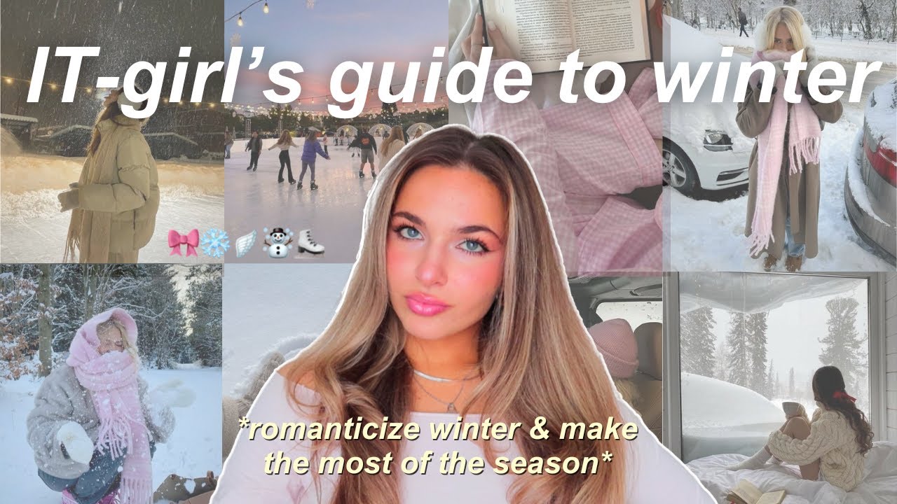 HOW TO ROMANTICIZE WINTER ❄️ bucket list & aesthetic ideas