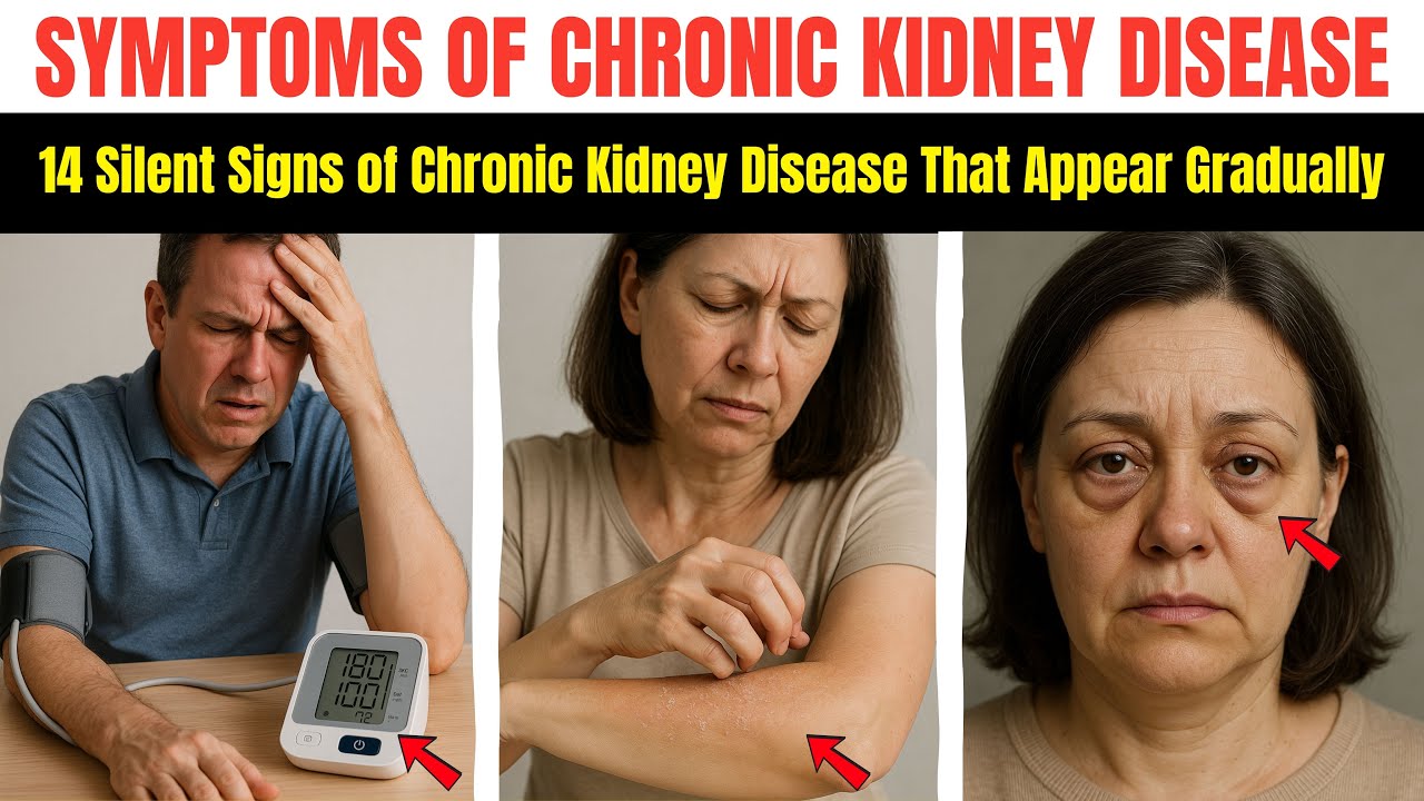 14 Silent Signs of Chronic Kidney Disease That Appear Gradually | symptoms of chronic kidney disease