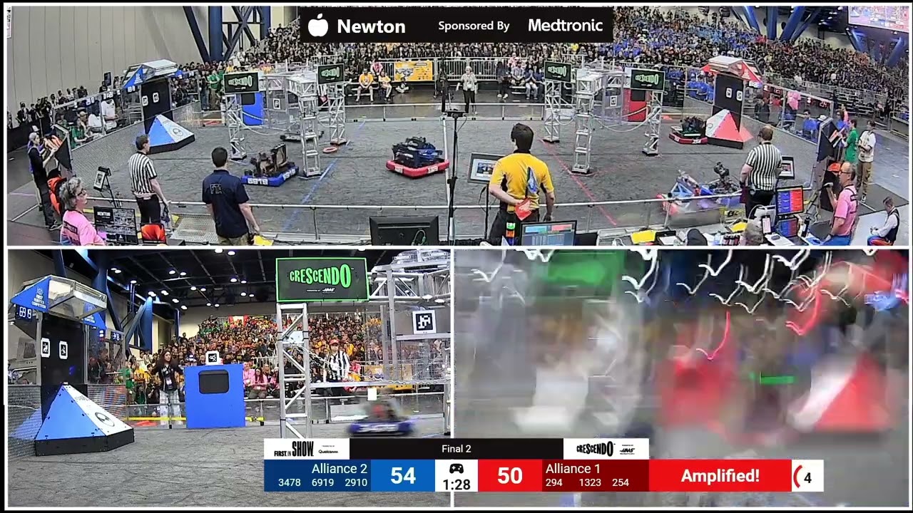 Final 2 - 2024 FIRST Championship - Newton Division sponsored by Medtronic