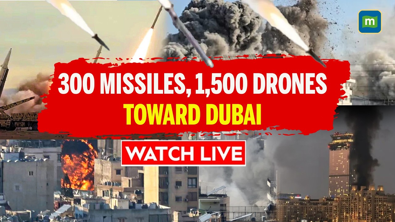🔴LIVE:  Dubai Under Massive Drone and Missile Attack Amid Rising Israel Iran Conflict Tensions