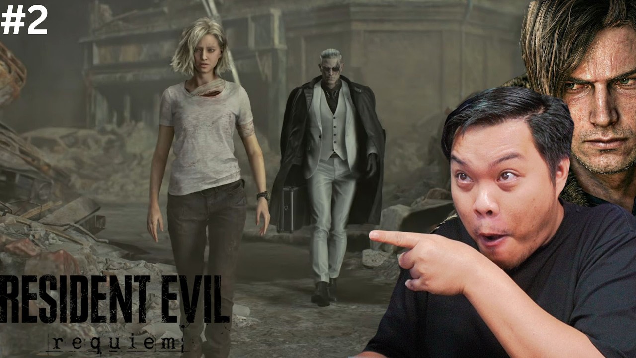 CAPEK BANGET MAININ GRACE!! KESIAN NOH MBAH LEON!! - RESIDENT EVIL 9 REQUEIM (part 2)