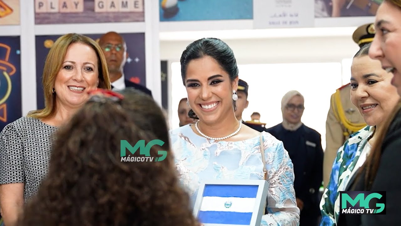 Primera Dama Gabriela de Bukele logra histórico acuerdo en Marruecos