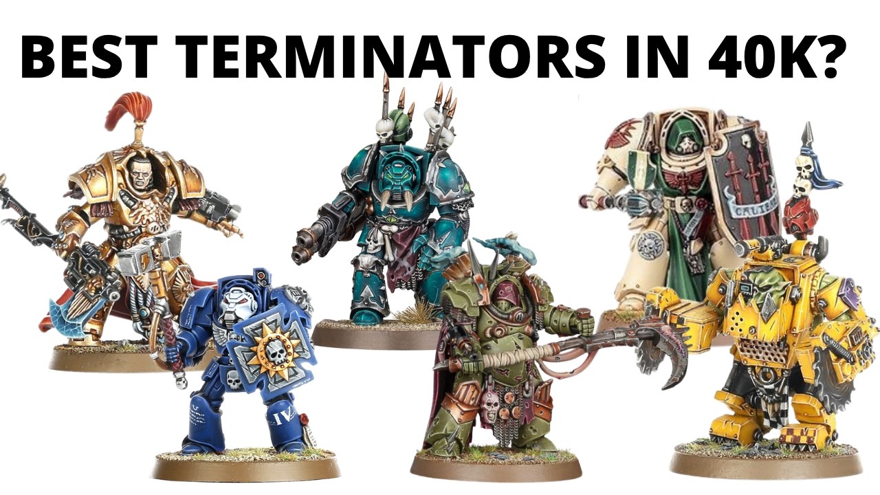 Ranking EVERY TERMINATOR UNIT in Warhammer 40K