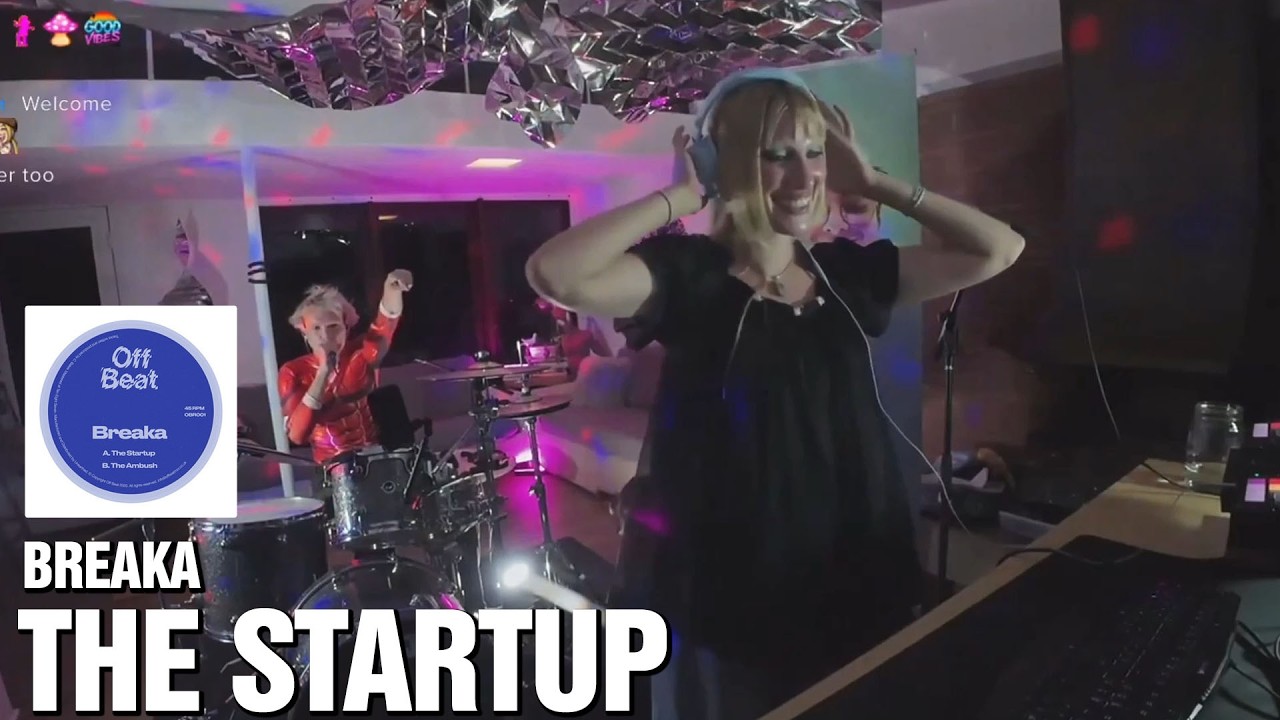 Breaka - The Startup | Кавер на барабанах и в стиле диджейства [Проигрывание вслепую]