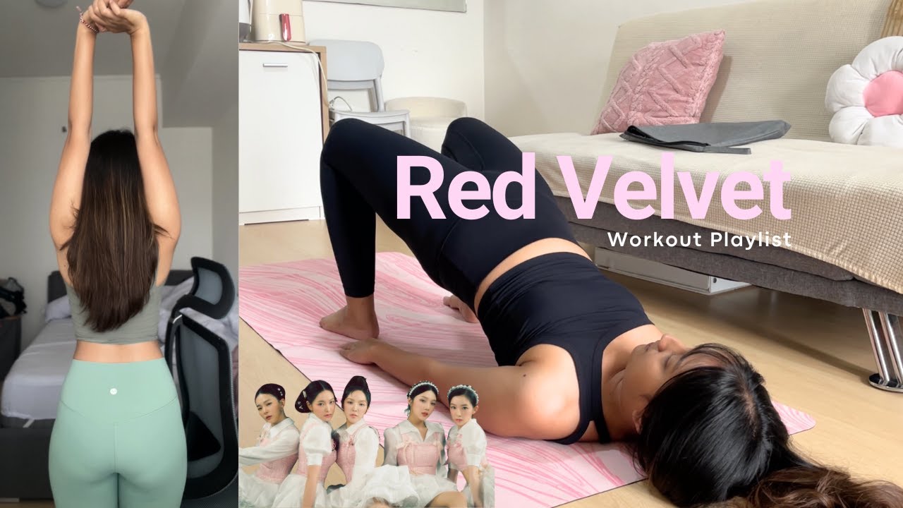 5 Day Workout Playlist Inspired by Red Velvet | Core, Lower Body & Flexibility
