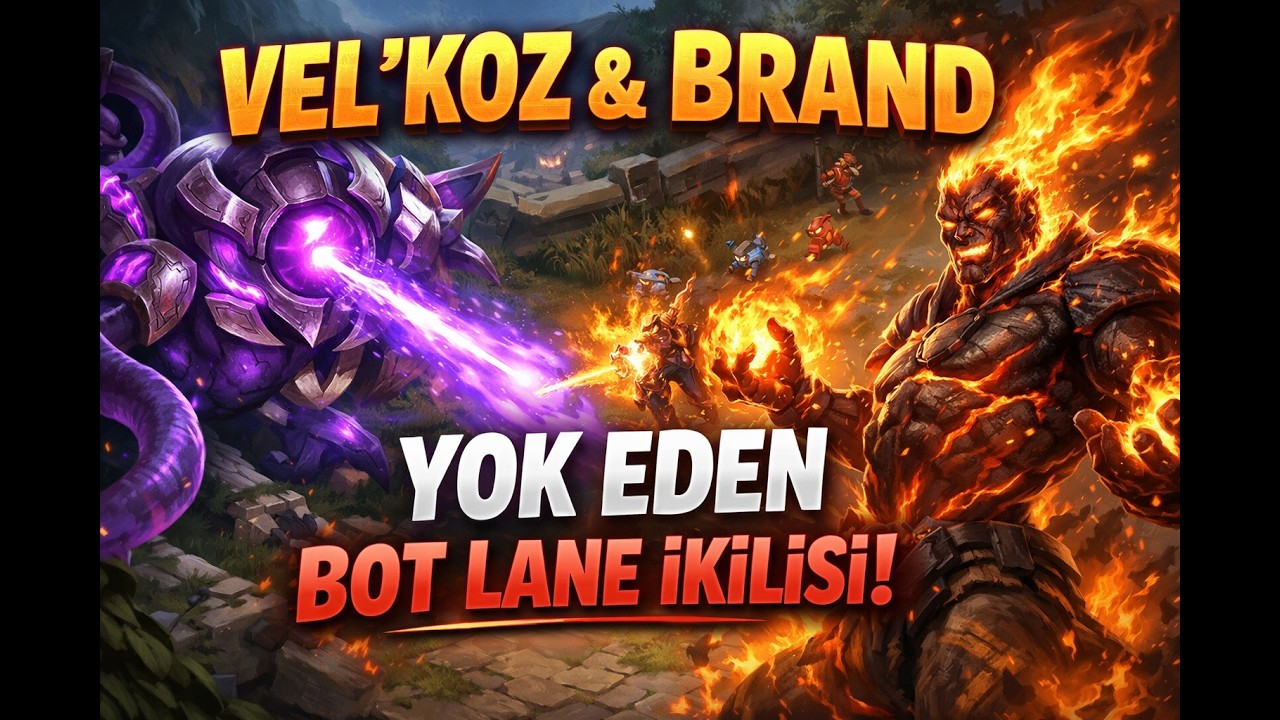 Velkozla Bot Lane Kazanmak Çok Kolay :) #leagueoflegends #lol #gaming #games #gaming #outplay