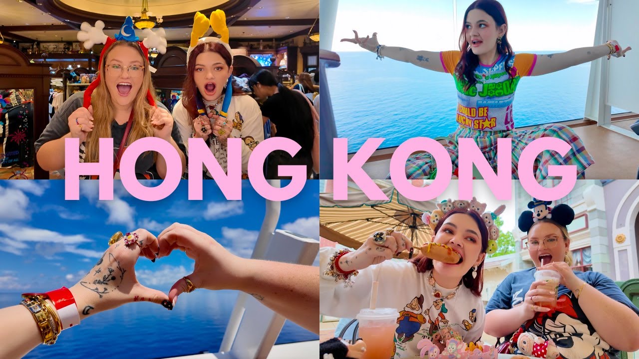 CRUISE DIARIES ☆ sail with us to hong kong disneyland!!!