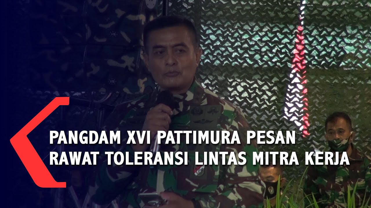 Pangdam XVI Pattimura Ajak Warga Rawat Toleransi