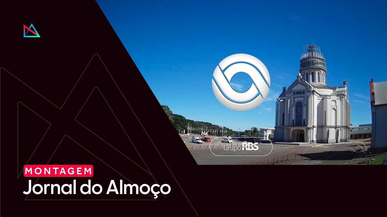 🔺️ montagem 🔺️ Encerramento do Jornal do Almoço, na RBS TV / 2024
