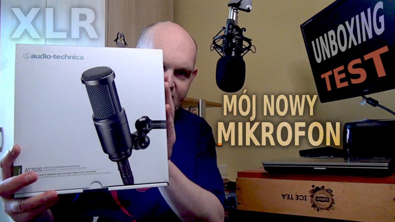 [Unboxing] M&oacute;j nowy mikrofon Audio Technica AT 2020... OMFG jak to brzmi !!!!