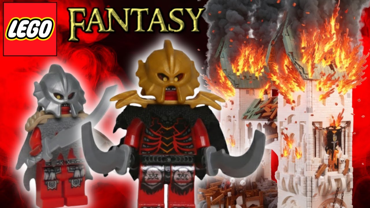 Орки из LEGO атаковали мой эльфийский форпост!