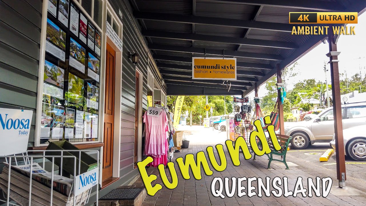 Eumundi, Sunshine Coast Hinterland, Queensland - 4K Ambient Walk