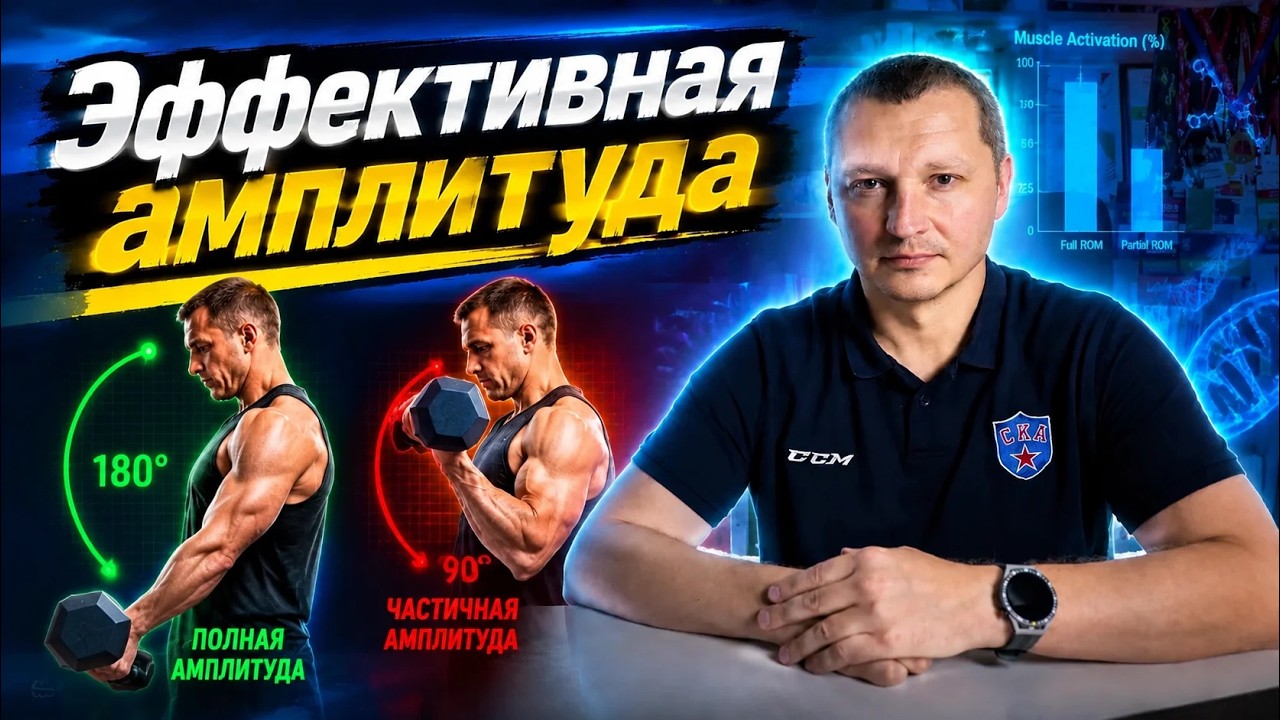 Амплитуда и рост мышечной массы. Научный эксперимент