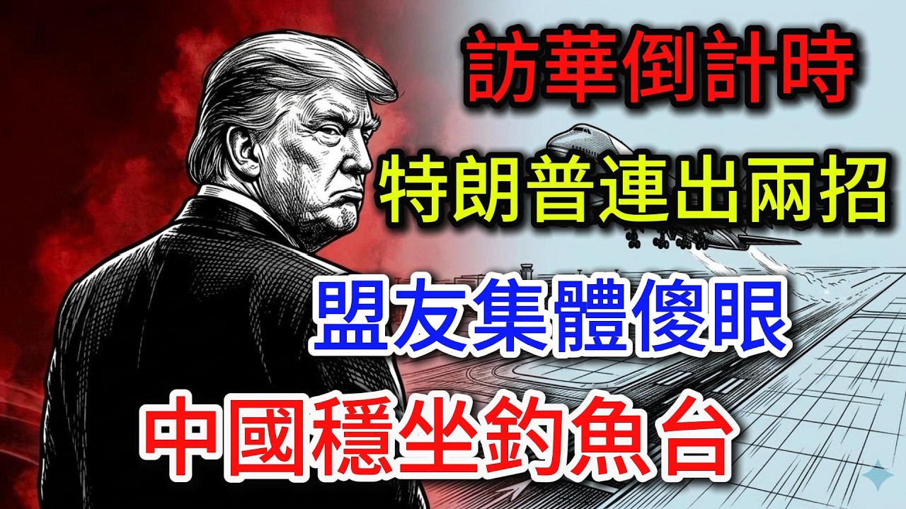 訪華倒計時，特朗普對華連出兩招，盟友集體傻眼，中國穩坐釣魚台