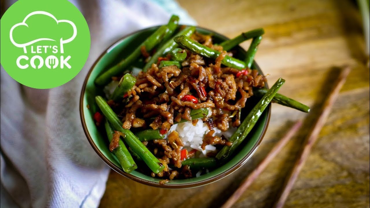 Einfache Reis Bowl mit Szechuan Pork zum selber machen