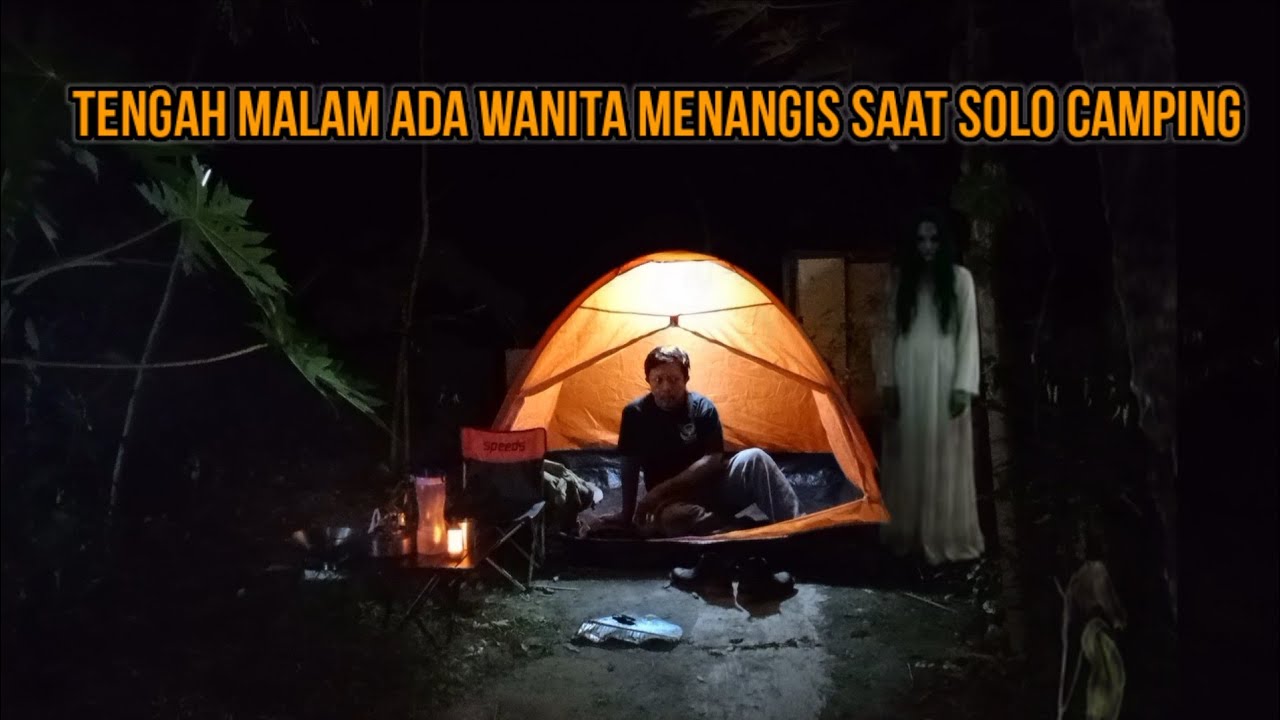 CAMPING HOROR: HANTU WANITA MENANGIS DI BEKAS BANGUNAN TERBENGKALAI‼️