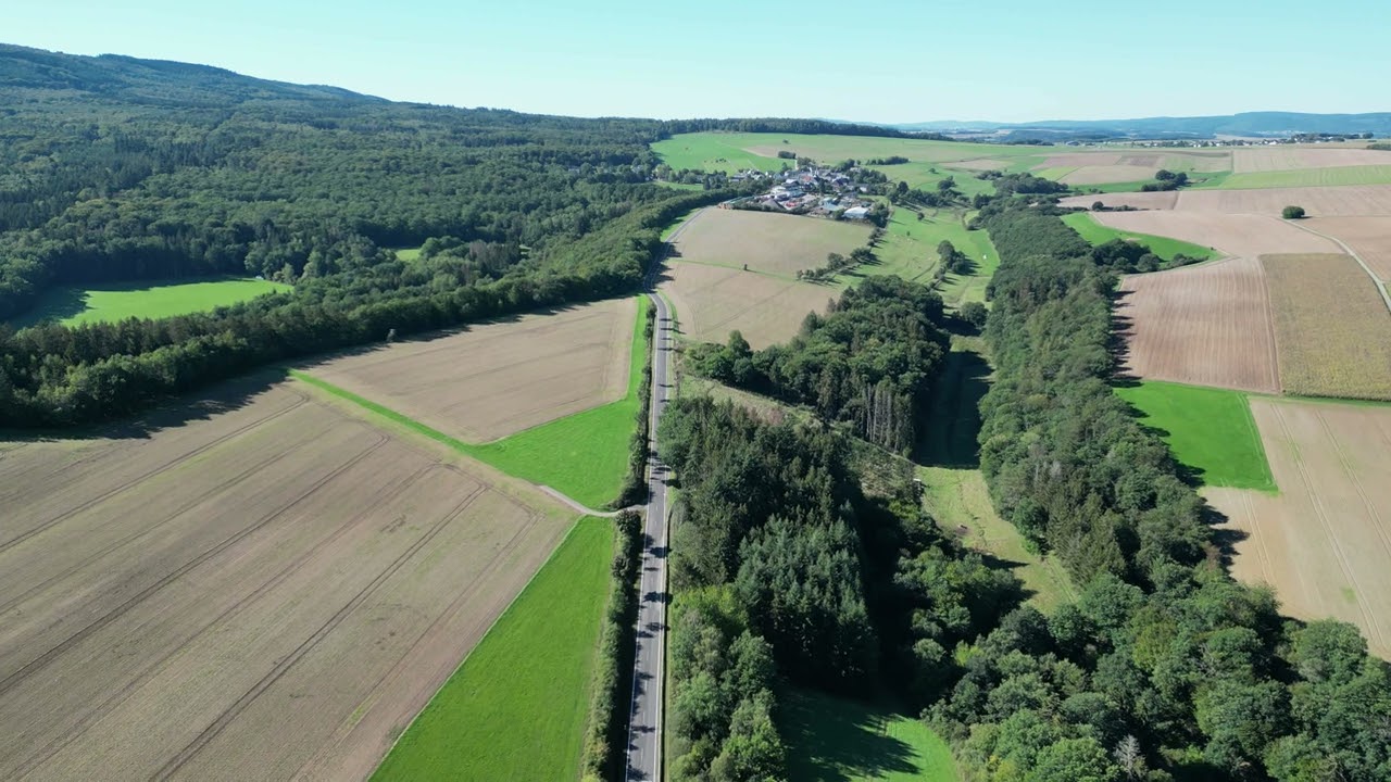 DJI Mini 3 Pro: Woppenroth, Schlierschied, Gehlweiler und Gemünden im September 2022