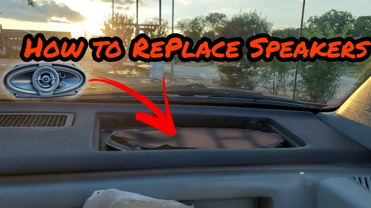 How To Install New Speakers in Your Pontiac Fiero #MIDENGINESQUAD