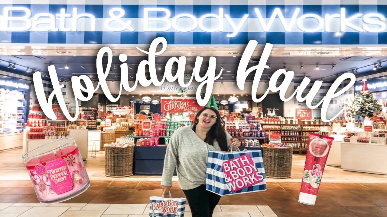 HUGE Bath and Body Works Christmas Haul | Vlogmas Day 12 | BRITT + JARED