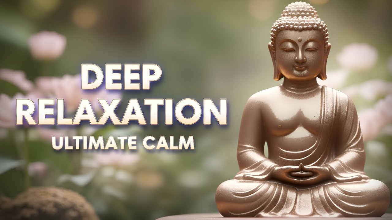 Deep Sleep Flute Music 😴 | Healing Buddha Meditation for Stress Relief & Fast Relaxation (3 Hours)`